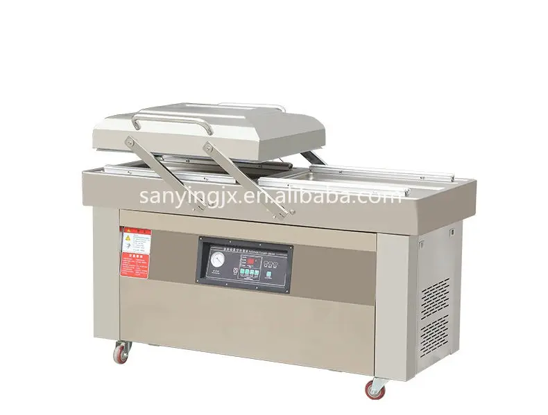 DZ-600/2S Commercial Double Chamber Vaccum Sealer Automatic Vacuum Packing Machine for Food Meat Vegetables