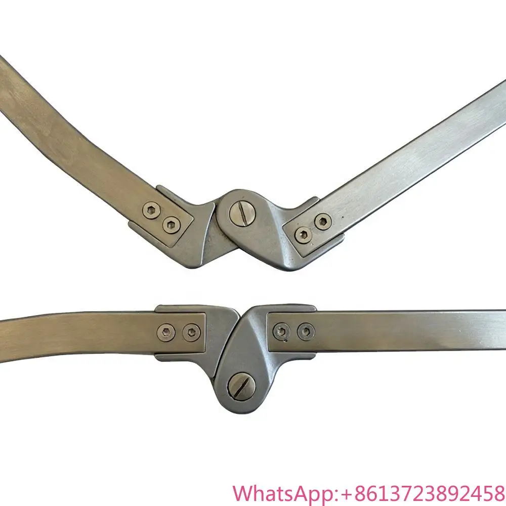 

High Quality Orthotics Rear Lock Frame for Knee Prosthetics Steel Material Orthopedic Fixer