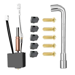 Hotend Kit for Kobra 3, Assembled Print Hot End Kit Head Extruder for Anycbic Kobra 3, Kobra 3 Combo 3D Printers