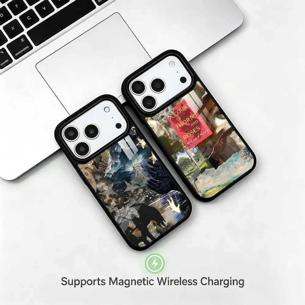 Acotar Court Mist and Fury  gift Phone Case For iPhone17,16,15,14,13,12,11 Plus,Pro Supports Magnetic Wireless Charging