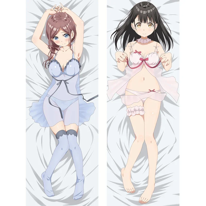 

Двусторонняя наволочка Hanasaka, обнимающая тело, аниме-комната, наволочка Dalimakura, чехол для подушки «сделай сам»