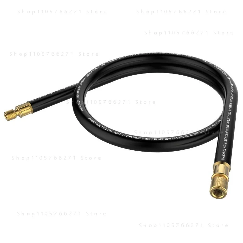 1 2 Inch HVAC Large Flow Refrigerant Hose 20 Micron Vacuum with Valve Core Remover Tool for AC Repair