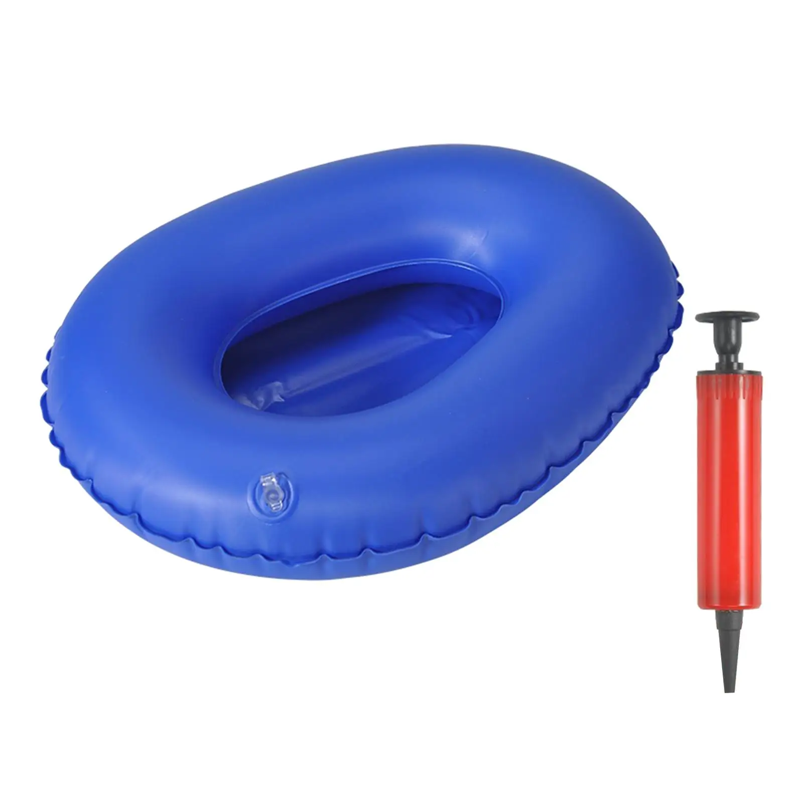 Air Inflation Bedpans Anti Potty Inflatable Urinal Cushion for Home Nursing Disabled Patients
