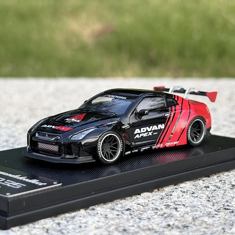 Mc 1:64 Lbwk Nissan Gtr R35 R34 Advan Paint Alloy Collection