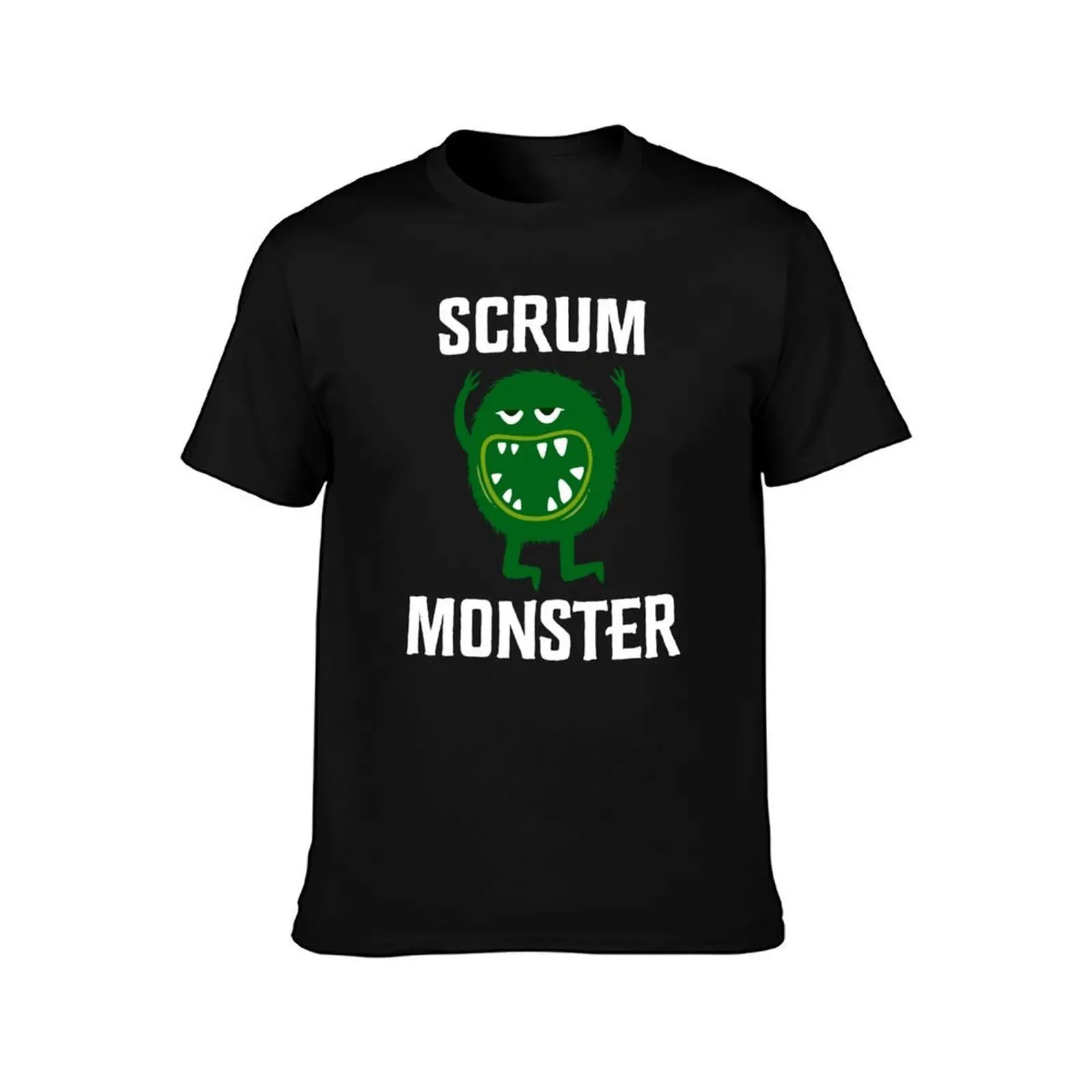 Scrum Master / Monster Funny Agile Backlog T-Shirt Work Wear Simple Tee Shirt T-Shirt - view 2