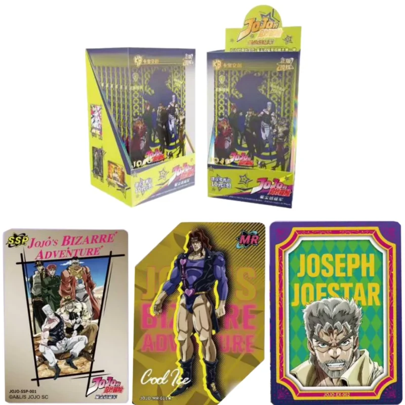 

Подлинная карта JoJo's Bizarre Adventure Stardust Crusaders, коллекционная карта, анимационная мультяшная игра, флэш-карта, периферийная игрушка в подарок