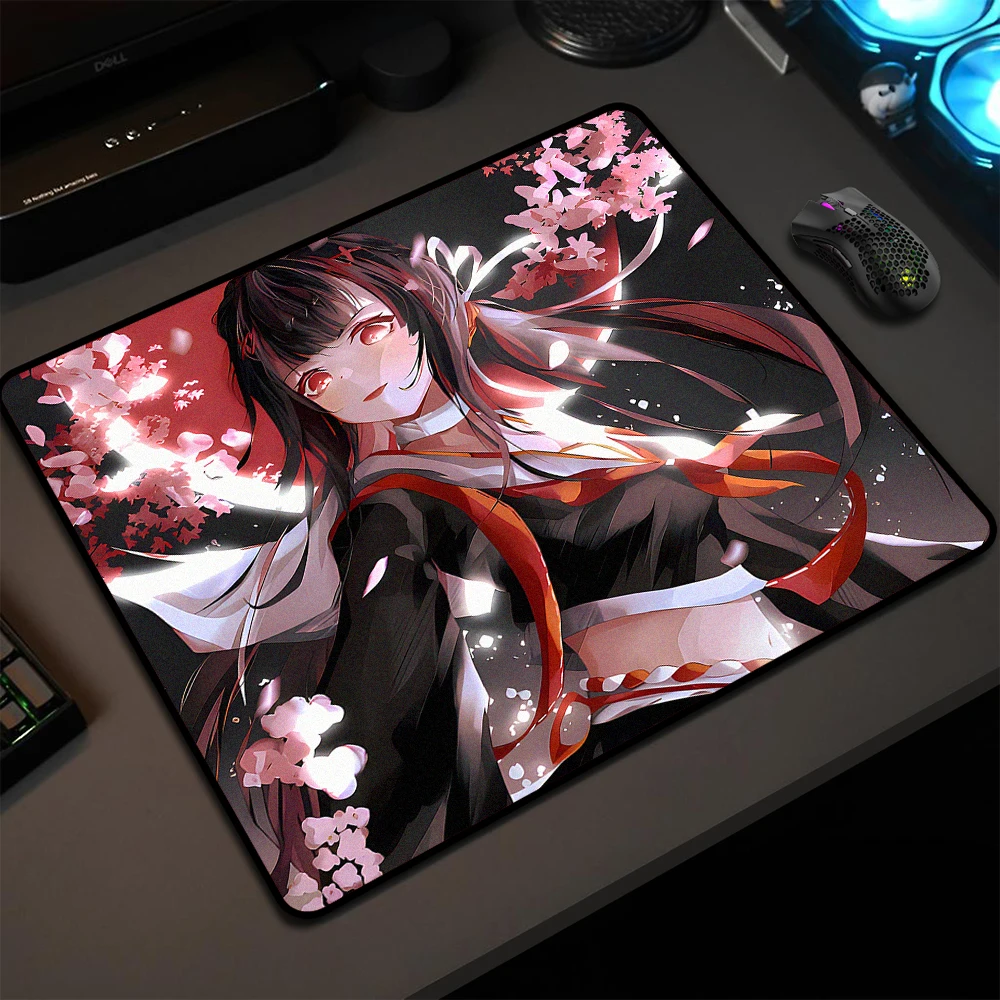 Non-Slip E-Sports Mouse Pad Tenshi Graphic Gaming Mousepad Gamer Professional Premium Balance Mouse Mat HD Printe Keyboard Pad