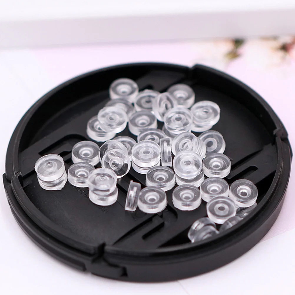 Ear Clip Adapter on Earring Converter Decorative Clip-on Clips Decorate Trays Alloy Chic Base Findings for DIY