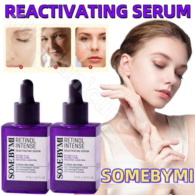 SOMEBYMI Retinol Essence Fades Fine Lines Moisturizing Nourishing Repairing Exquisite Lifting and Shrinking Pores Essence 30ml