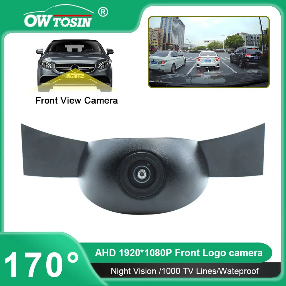 For Mercedes Benz GLE W167 V167 GLE350 GLE450 2019 2020 2021 Front Logo View Camera 170° Fisheye AHD 1080P Vehicle Car Camera