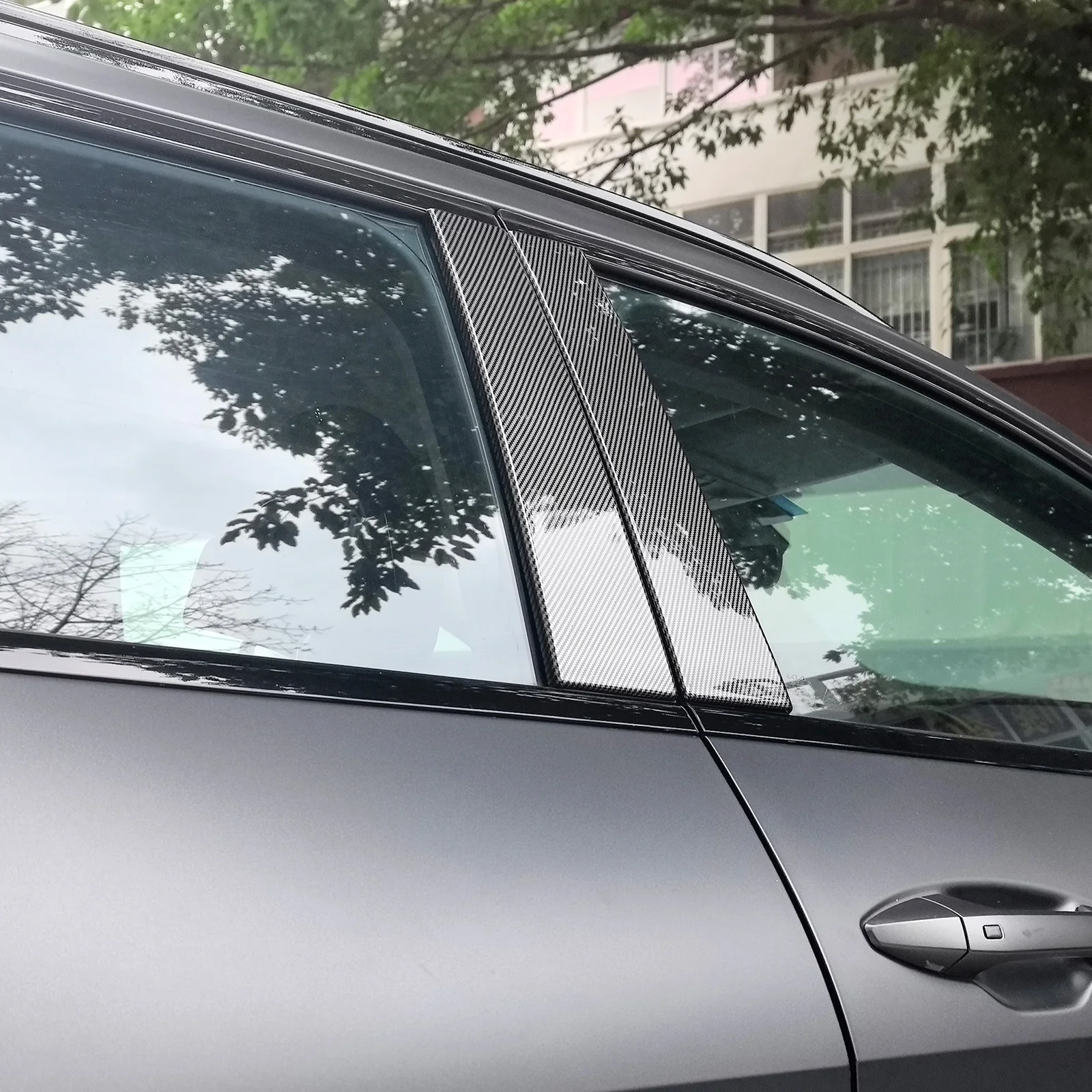 

Аксессуары для внешнего стиля, 6 шт., накладка на стойки окна автомобиля A-B-C для Kia Sportage NQ5 2022-2025