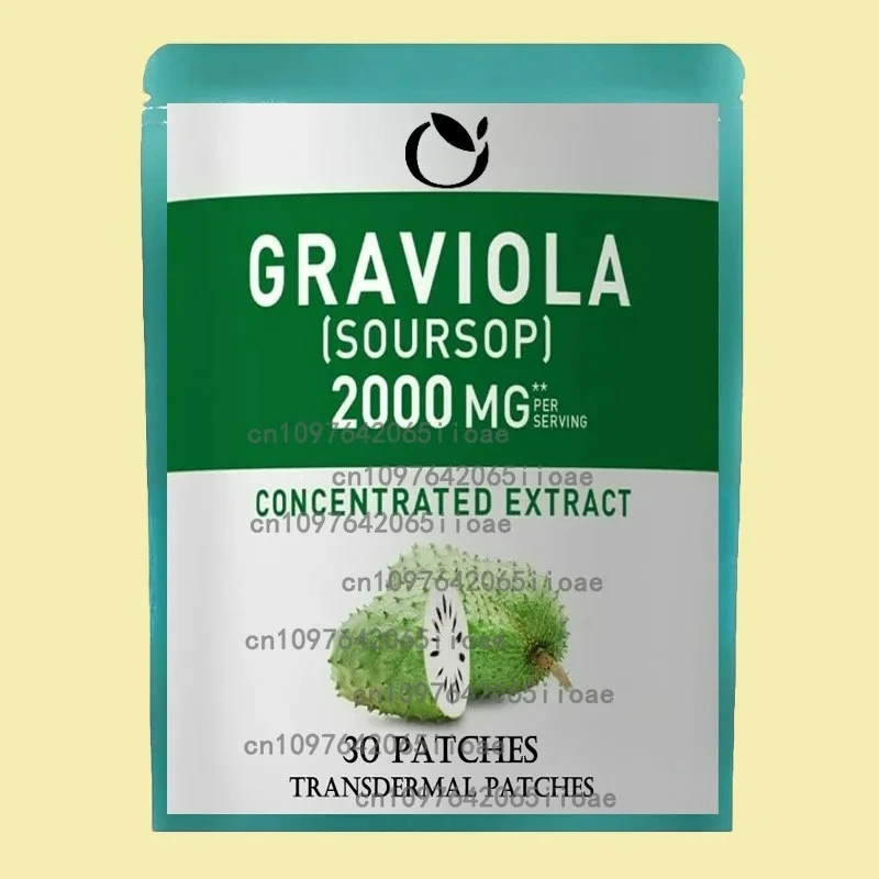 

Graviola Soursop Transdermal Patches Immune System Booster - 30 Patches