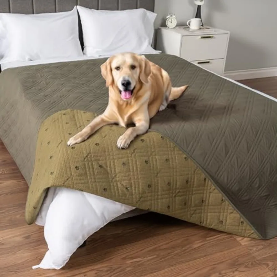 

Waterproof Couch Cover for Dogs, Waterproof Pet Blanket, Reversible Furniture Cover Sofa Protector for Pet Cat Bed, Washable Wa