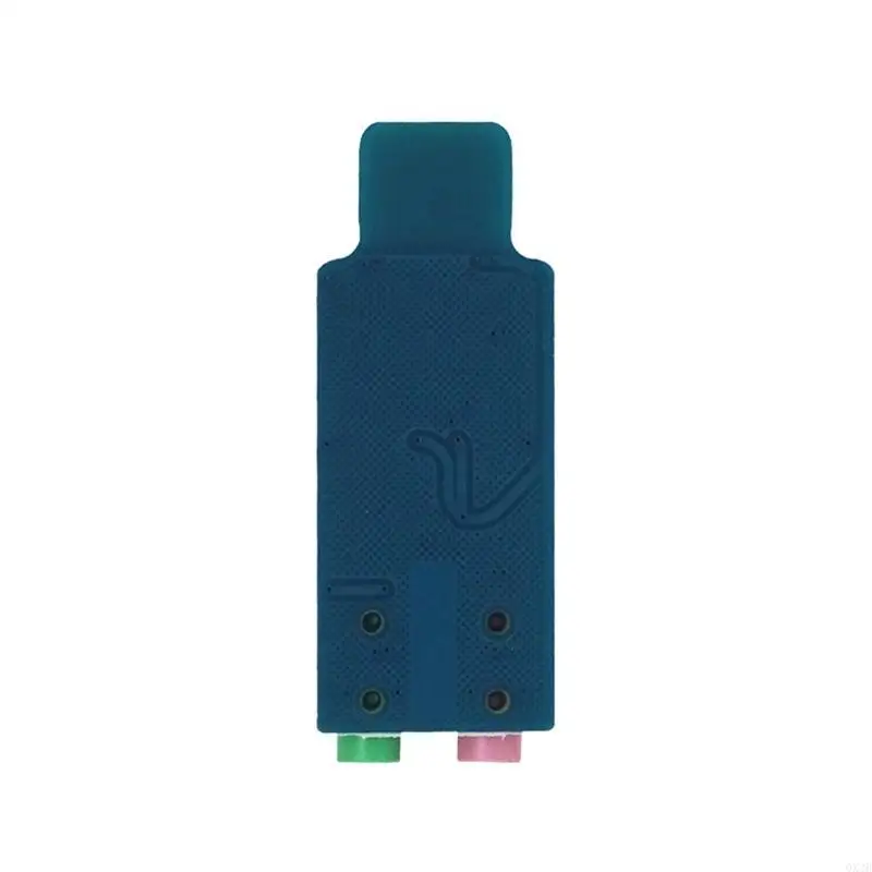 Zewnętrzny sterownik karty dźwiękowej USB Bezpłatna karta dźwiękowa USB Zewnętrzny adapter dźwiękowy CM108 dla komputera Laptopa
