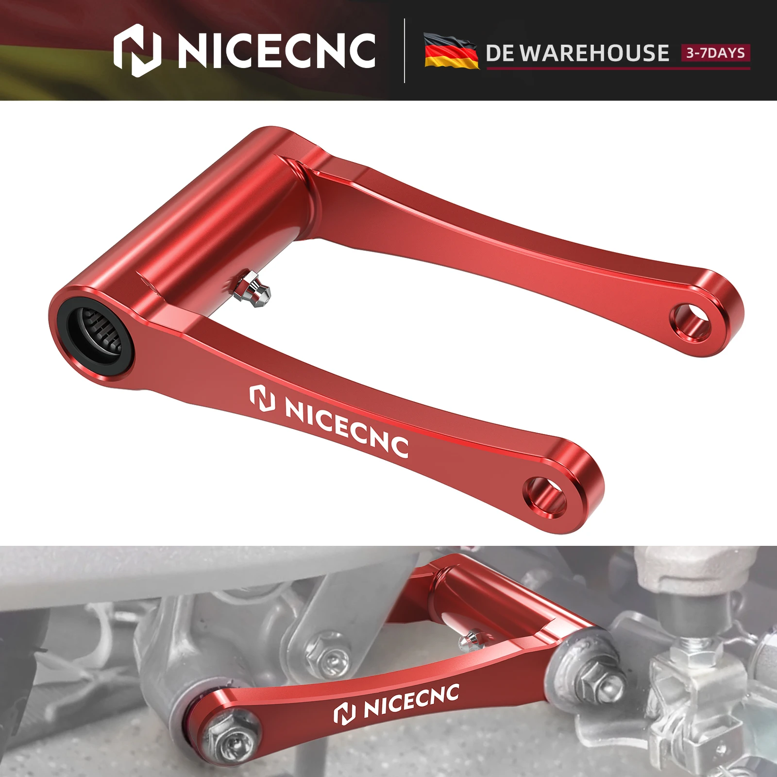 (Disponibilità UE) Kit di Abbassamento Sospensione Posteriore per Honda CRF300L/Rally 2021-2025 - CRF 300L 2021 2022 2023