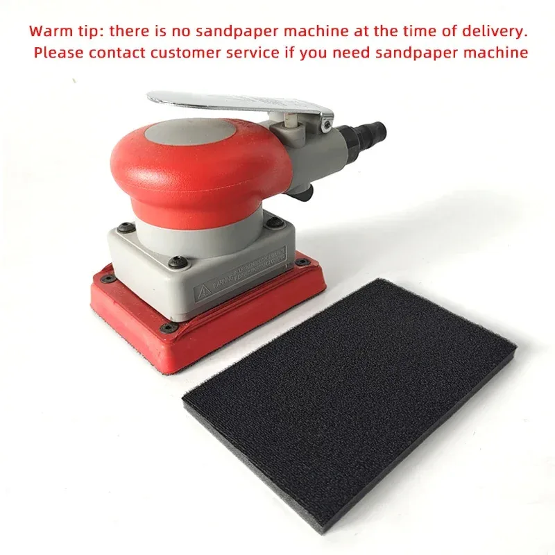 75×120mm Rechthoekig Schuurpapier Machinekussen Kussen Pneumatische Droge Slijper Lade Bescherming Gedempte Accessoires