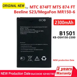 Oryginalny nowy B1501 2300mAh wysokiej jakości bateria dla MTS 8920FT MegaFon MR150-6 4G LTE wi-fi kieszonkowe baterie s23