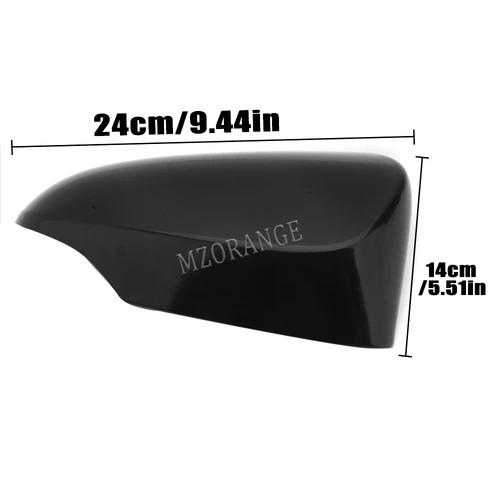 Imagen 2 del producto Carcasa de espejo retrovisor para Toyota Yaris 2012 2013 2014 2015 2016 2017 2018 2019, tapa de espejo exterior de ala, tapa automática
