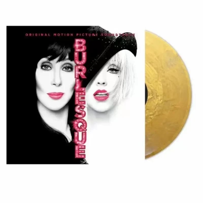 

Genuine Guarantee Christina Aguilera Burlesque Gold Vinyl LP for Music Collectors