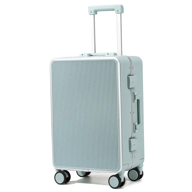 

Shock-Resistant Suitcase Aluminium Frame PC Business Luggage 20-26 inch Trolley Case Cabin Travel Trip