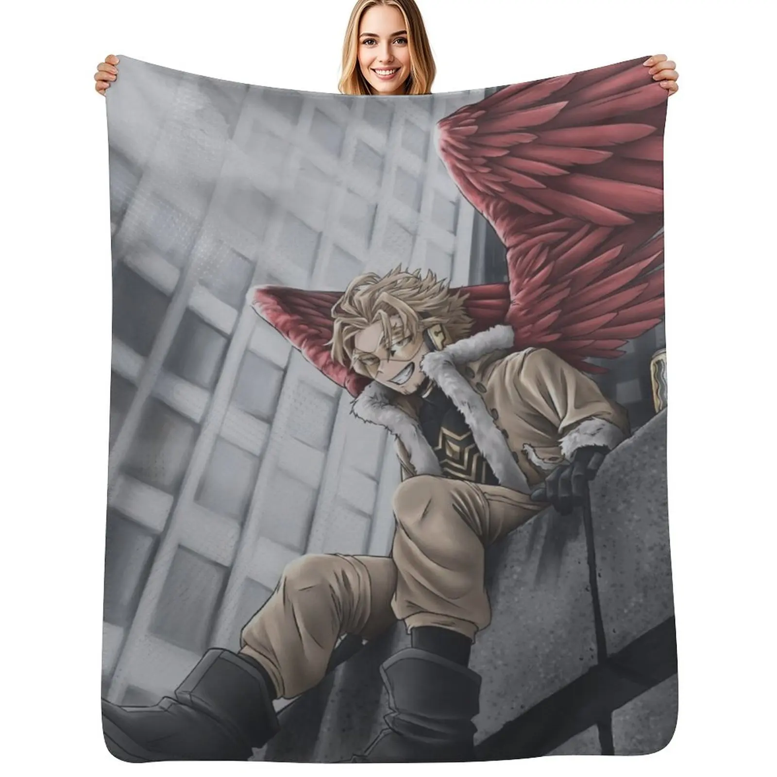 Roofs Edge Hawks Throw Blanket Bed Comforter Moving blankets ands bed plaid Soft Blankets