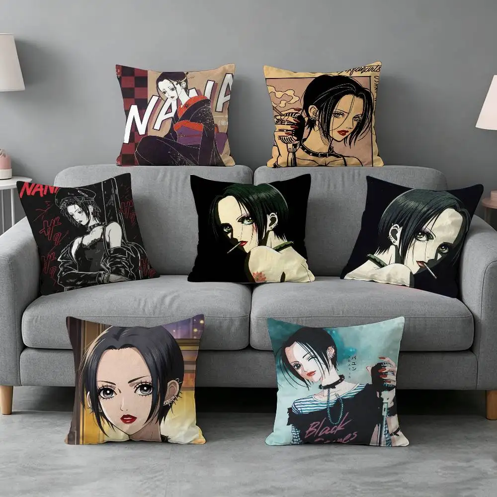 Anime Cool Nana-a Osaki Line Pillow cover gift High definition digital printing,Surprise  vivid pattern Household.
