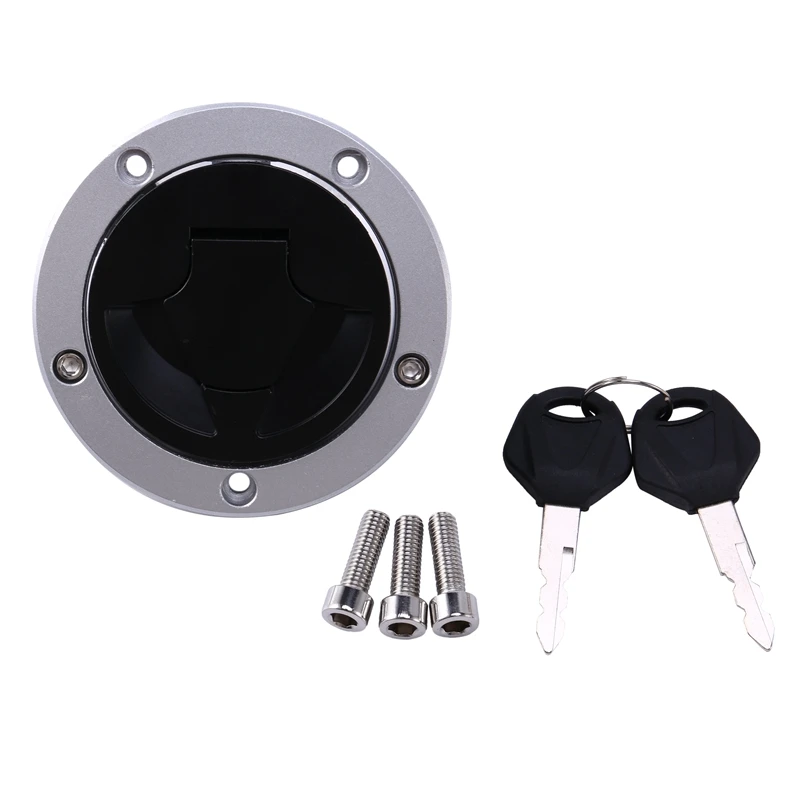 Motorcycle Fuel Gas Tank Cap Cover Key Lock For Kawasaki Z800 Z750R Zx14 Kle650 Z1000 Z750