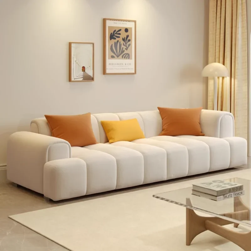 

Plush Modern Living Room Sofas Italian Designer Minimalist Cheap Sofa Living Room Modern Single Woonkamerbanken Home Furniture