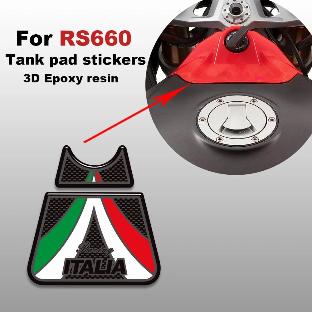 

﻿ New decorative kit Motorcycle Tank pad cap protection stickers decals windscreen windshield For Aprilia RS660 RS 660