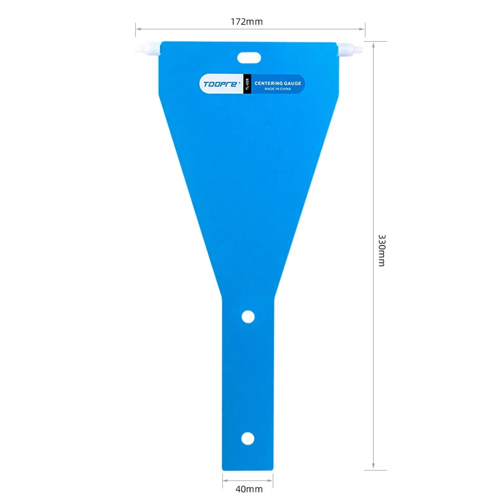 TOOPRE Portable Bike Correction Gauge Positioning Center Gauge Cycling Accessories Professional For Wheel Rim Truing Stand