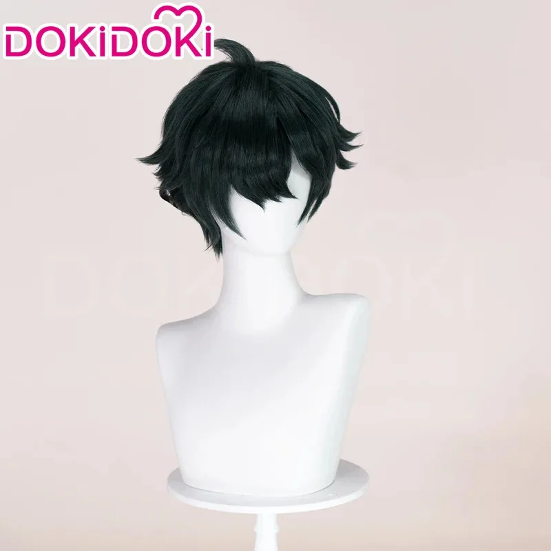 أخف شعر مستعار لعبة Zenless منطقة صفر تأثيري DokiDoki الرجال 32 سنتيمتر الشعر القصير ZZZ أبناء كاليدون أخف شعر مستعار تأثيري