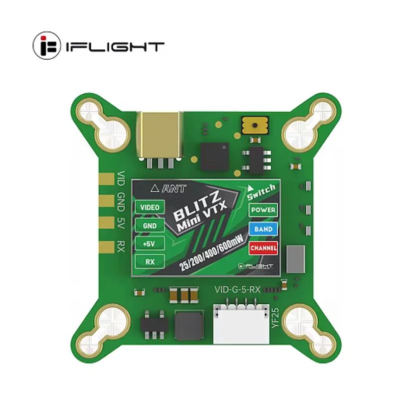 IFlight SucceX Mini Force 5,8 GHz 600 mW VTX einstellbar mit MMCX-Anschluss für RC FPV Drohnenteil