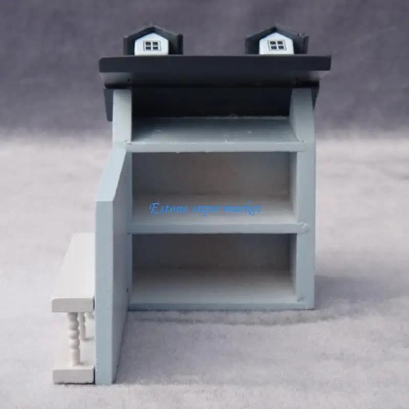 090b klassische Villa House Cottage Toy für Spielen von Spielen und Akzenten Foto -Requisiten