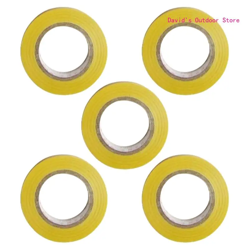 5 Roll Grip Finishing Tape Sweat Sealing Special Band Tape Tennis Grip Racket Tape Sticky Seal for Tennis Badminton X3UA