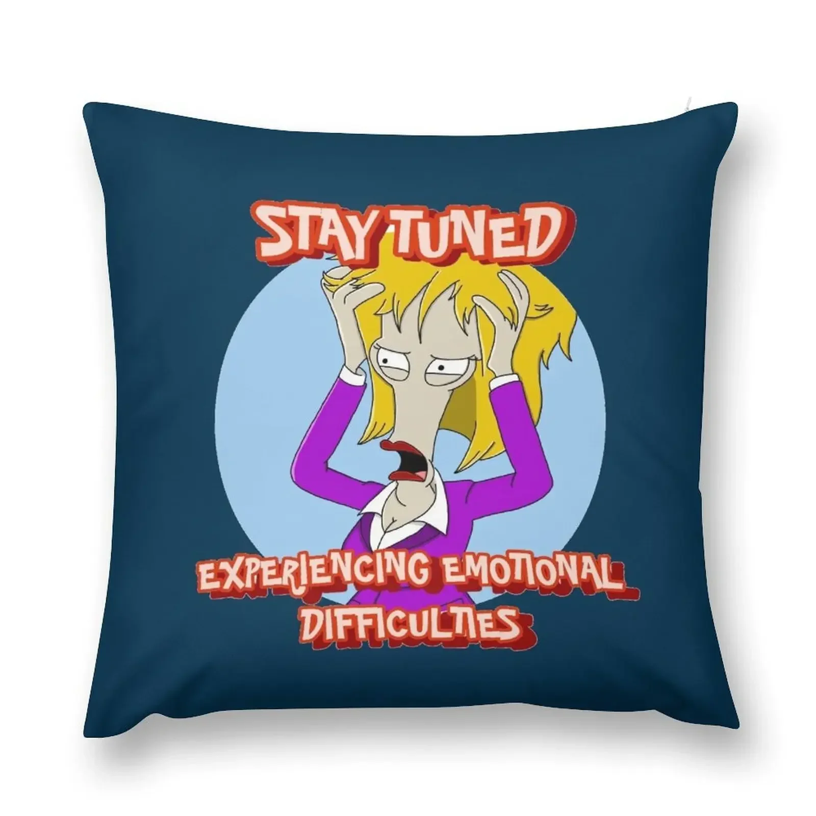 Experiencing Emotional Difficulties Throw Pillow Cushion Cover Luxury Cushion Cover Set pillow