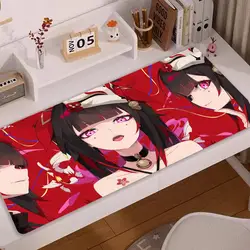 Sparkle Honkai Star Rail Mousepad Large Gaming Mouse Pad LockEdge Thickened Computer Keyboard Table Desk Mat