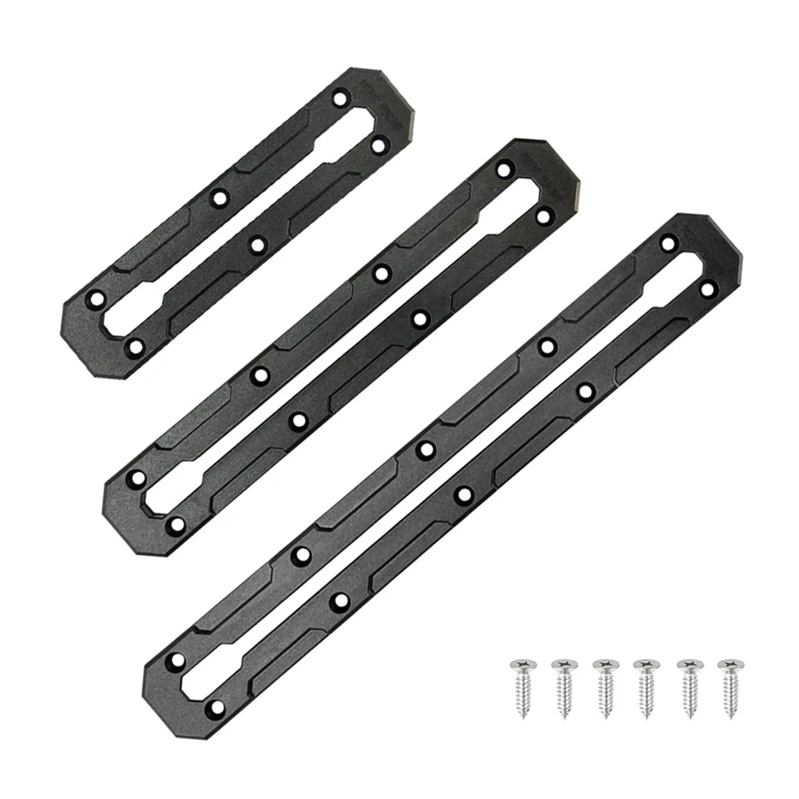 Kayak Slide Track DIY Rails Bracket Plastic Mounting Base for Boat Rods Fishing Pole Stand Storage Organizer