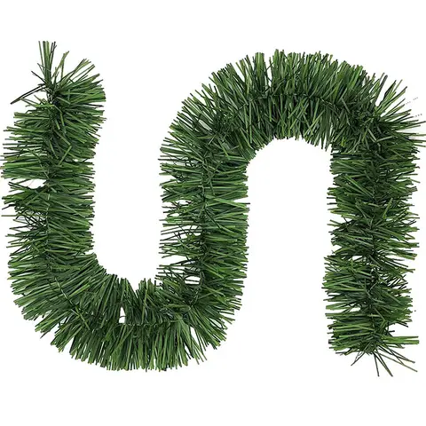 क्रिसमस पुष्पांजलि सजावट सहायक उपकरण हरा सोना नकली घास पट्टी गतिविधि इनडोर आउटडोर DIY दृश्य लेआउट दुकान खिड़की की आपूर्ति 10 best sales क्रिसमस पुष्पमाला - №7