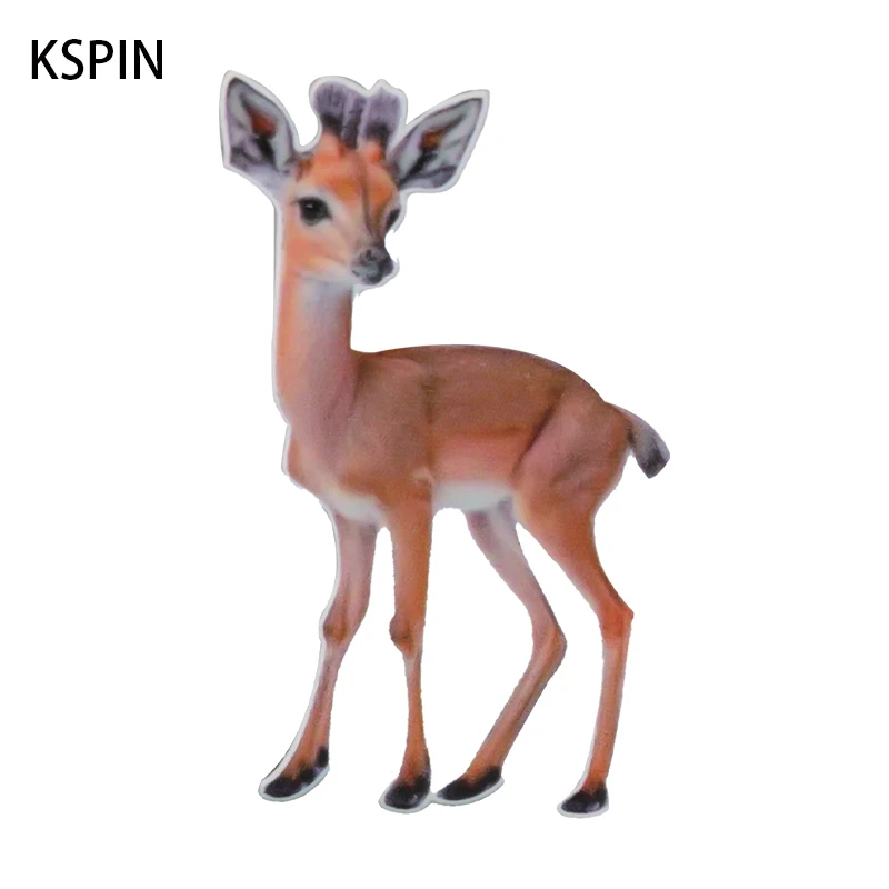 Deer Saudi Arabia Mobile Phone 3M Sticker Badge Metal Pin Broooches Pins