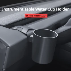 Portabicchieri per Tesla Model Y/3/3 + Highland Main Co-pilot limitatore per tazza d'acqua strumento supporto per tazza da tavolo accessori per auto