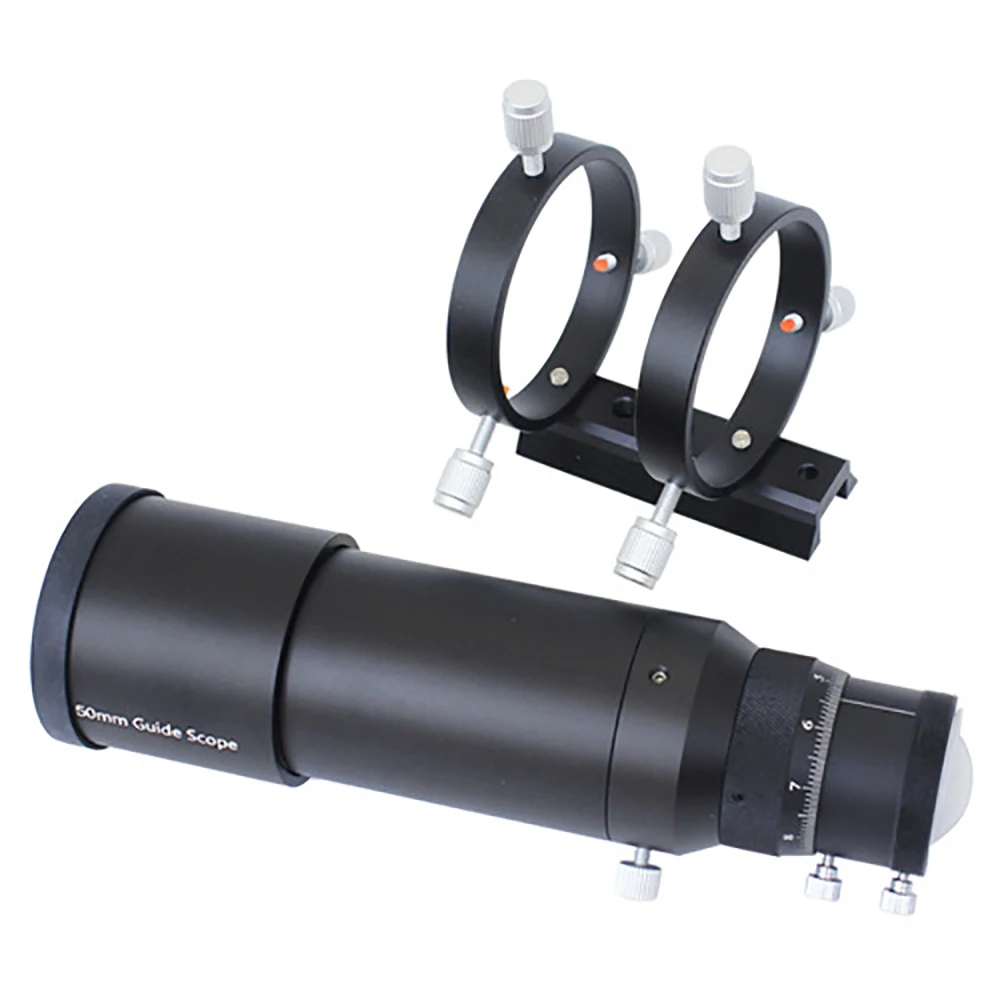 

1.25"50mm Compact Deluxe Finder & Guidescope Kit with Double Helical Focuser - Guiding with The Mini-Guide Scope