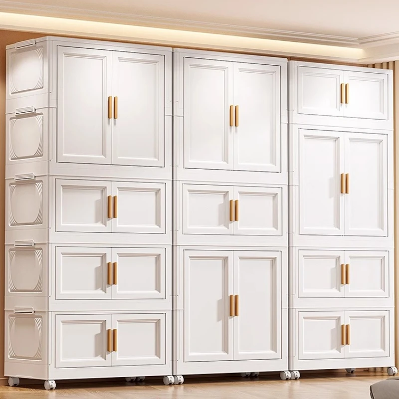 

Cupboard Partitions Wardrobe Armable Shelves Makeup Minimalist Modern Wardrobe Space Saving Exterior Guarda Roupa Furniture