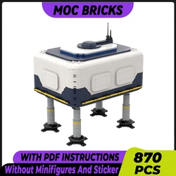 Space Base Model Moc Building Bricks The Moonpool Subnautica﻿ Technology Modular Blocks Gifts Christmas Toys DIY Sets Assembly