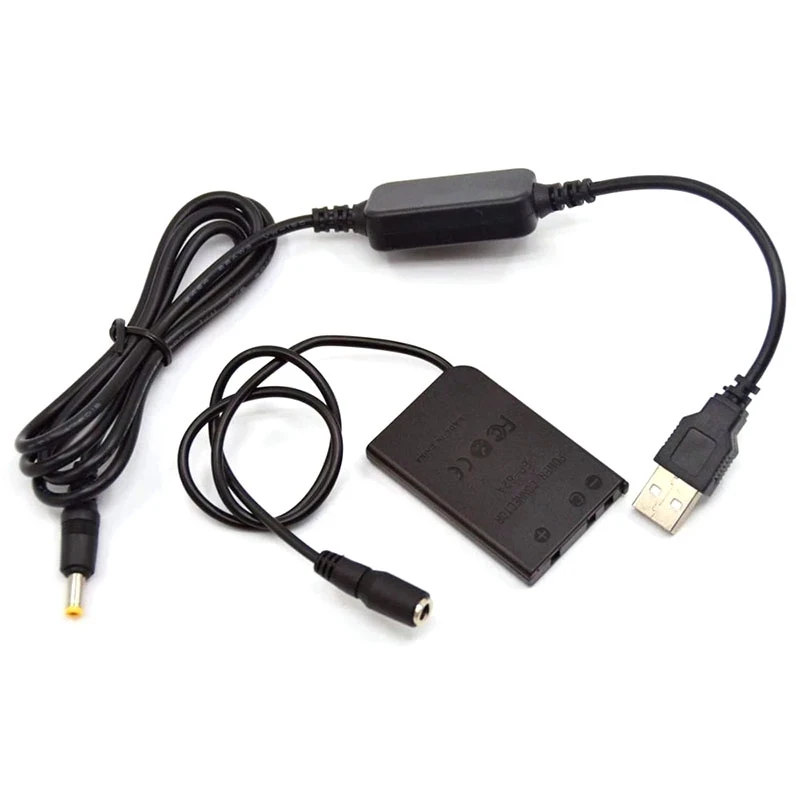 ENEL5 Dummy Battery EP-62A Coupler USB to DC Cable For Nikon Coolpix 5200 5900 S10 P80 P90 P100 P500 P510 P5000 7900 4200 3700