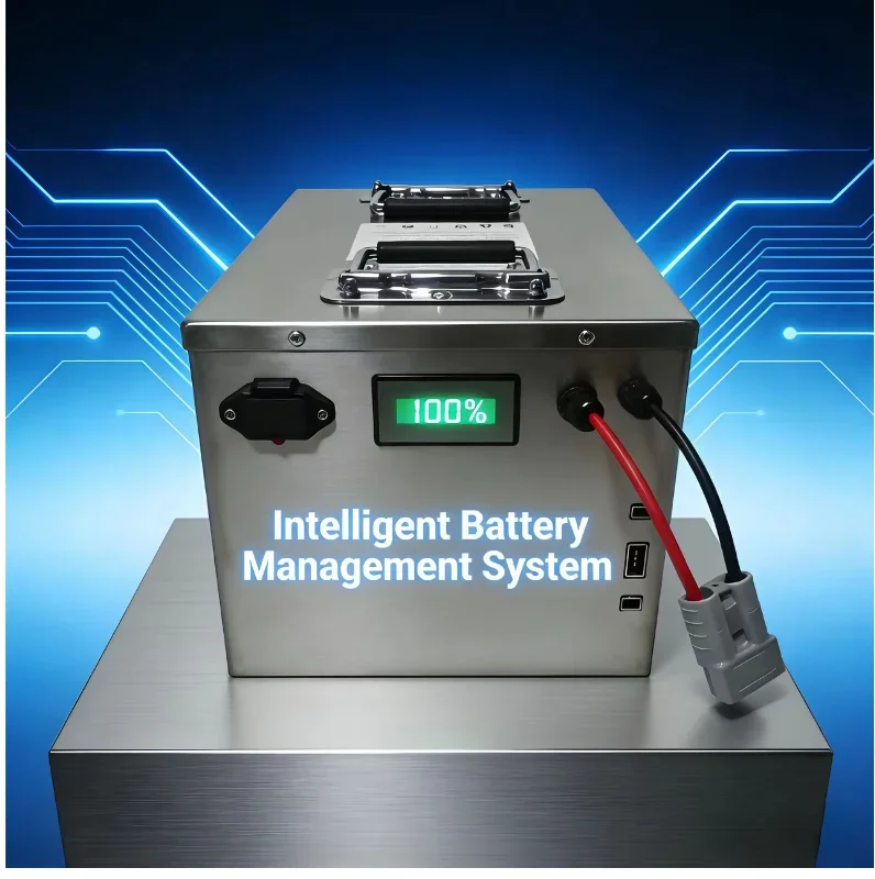 Commercial-Grade 60V 100Ah Battery - Fits AGVs, E-Scooters & Industrial Forklifts for scooter Forklift sweeper Sightseeing car