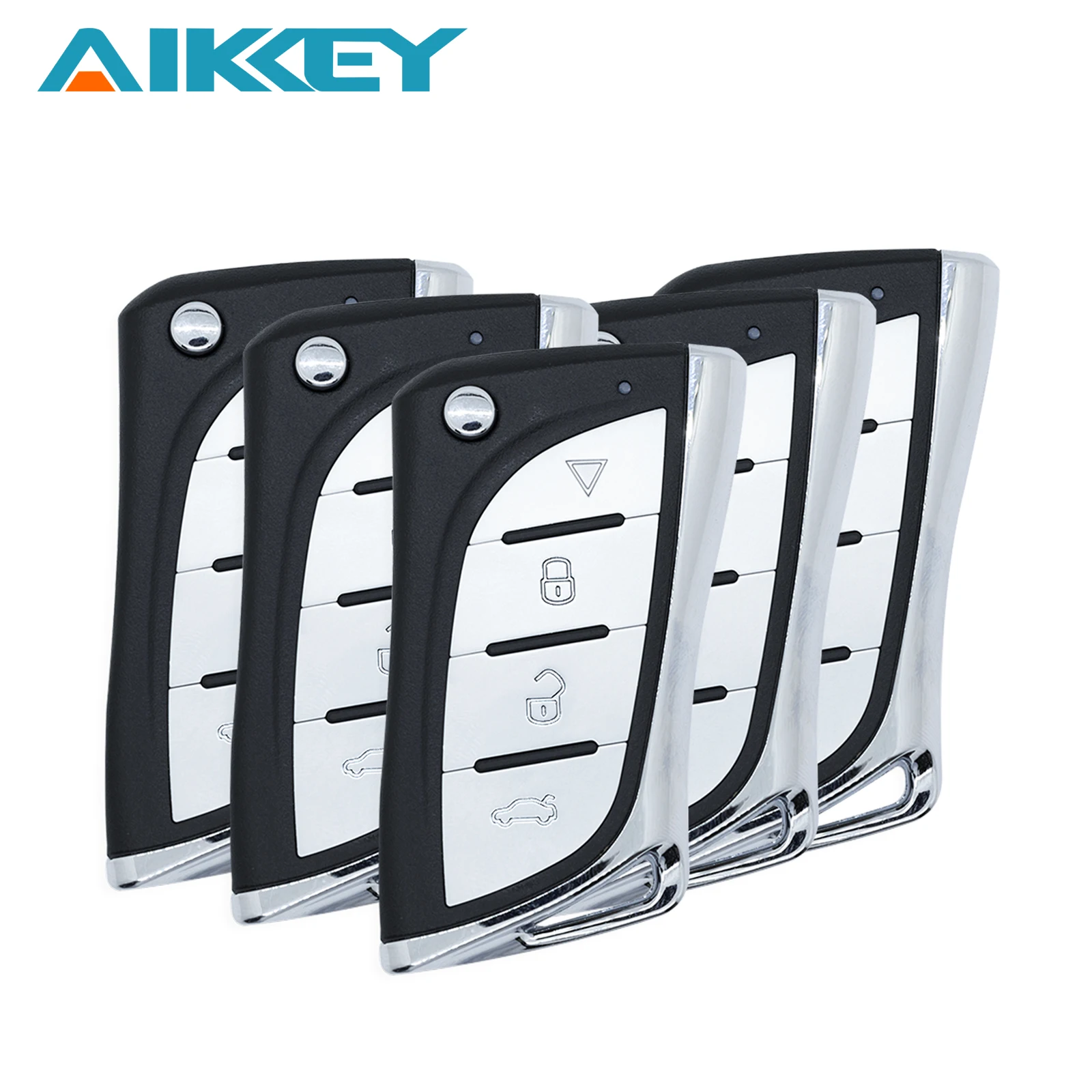 

AIK Key Tool 4 Button Universal A Series Remote Car Key Fob for K3 Mini K3 Machine Remote Control Key Replacement