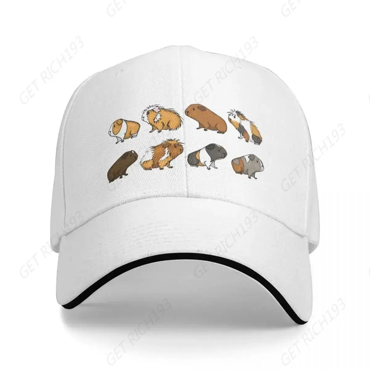 

Guinea Pig Procession Bucket Hat Baseball Cap Golf Baseball Cap Women'S Beach Outlet 2024 Men'S