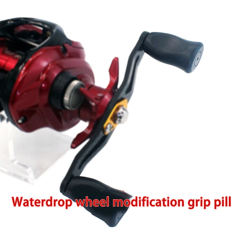 1PC Modified Grip Pill High Quality Fishing Reel Handle Knob Rubber Material Knob PC Fishing Reel DIY Accessories