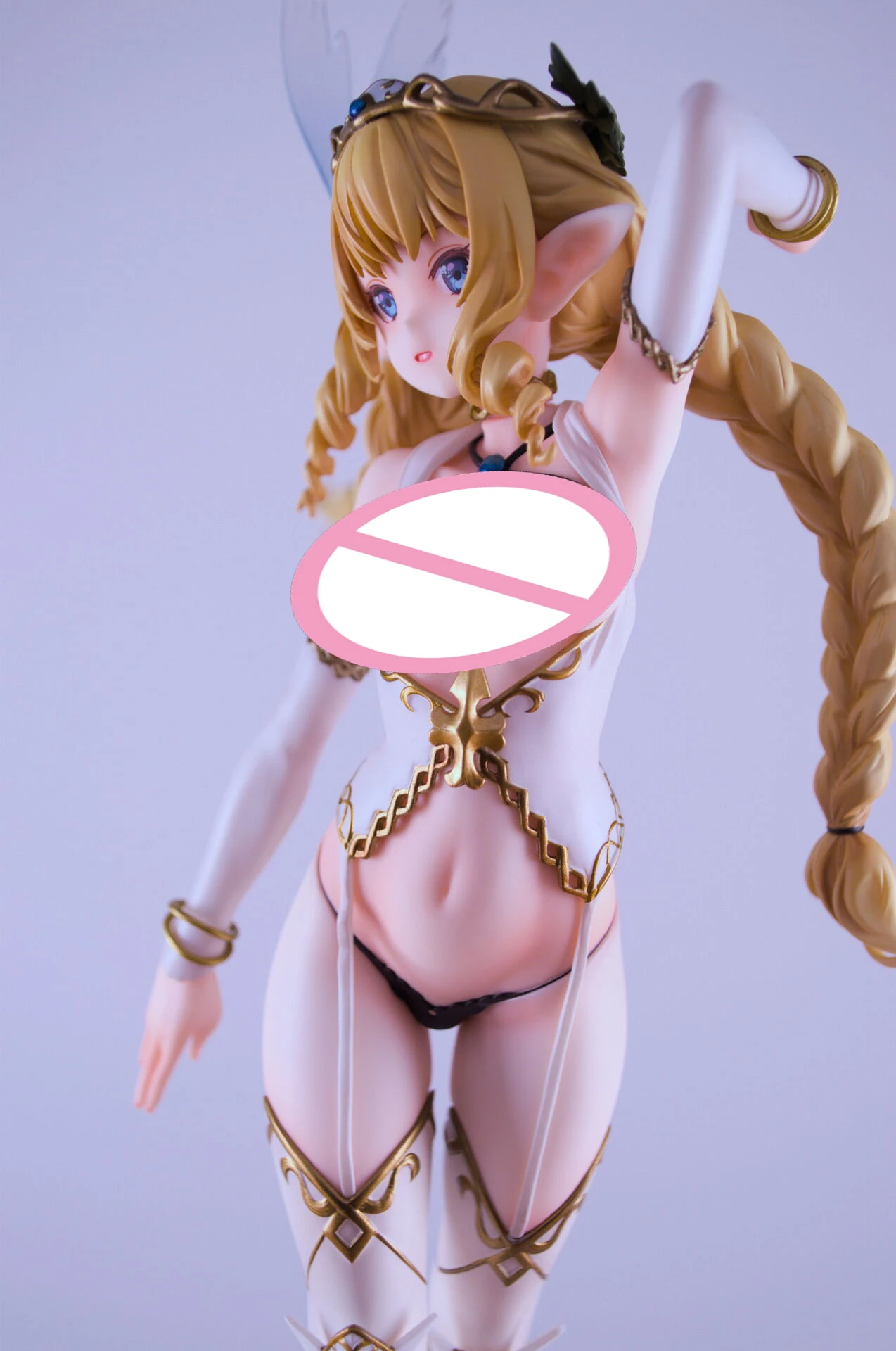 25CM Elf Mura Lincia 1/6 Sexy Girl Vertex Anime Action Figures PVC Hentai Collection Doll Model Toys Gift Figurine