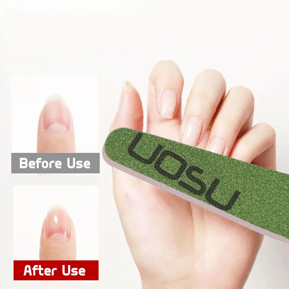 15 Pcs Rhombus And Fanshaped Sponge Nail File Pure Color 100/180 Grit Professional Manicure Nail Art Tool For Polish Fingernail